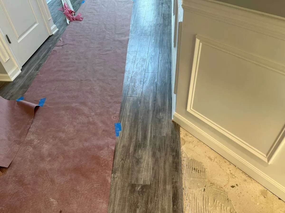 Completed marble shower restoration in Shelbyville